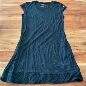 Kathmandu Merino Wool Dress sz 8 with pockets missing belt